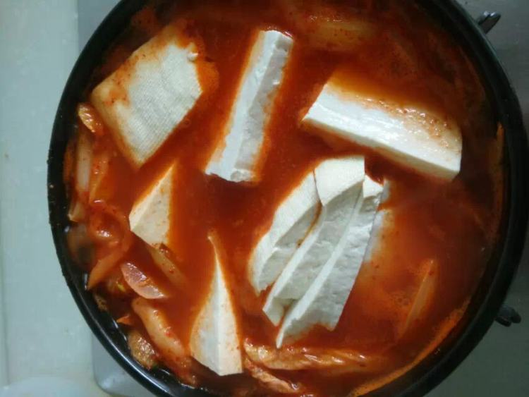 泡菜排骨豆腐汤步骤25