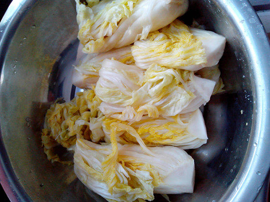 韩式白菜泡菜步骤1