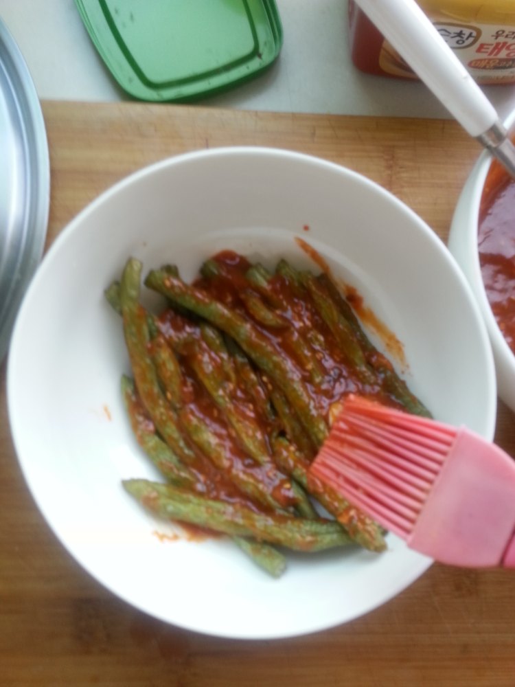 韩式辣芸豆步骤8