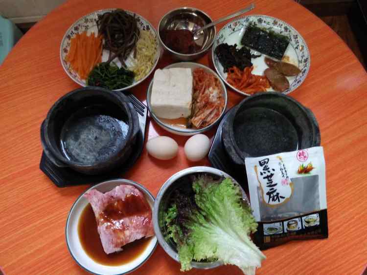 正宗韩国全州拌饭步骤2