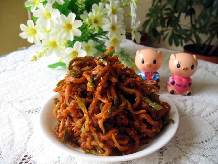 朝鲜拌菜步骤11