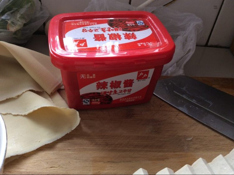 铁板豆腐韩国辣酱版步骤3