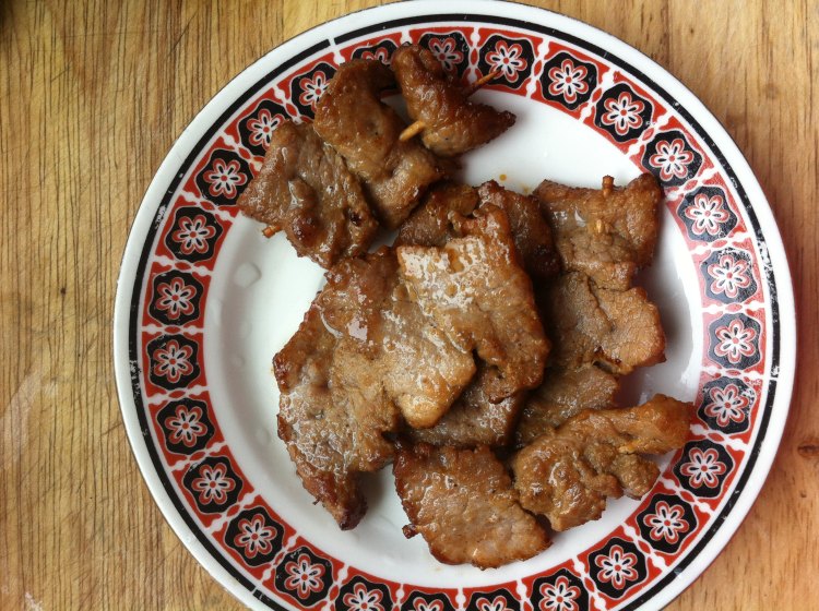 生菜里脊卷步骤10