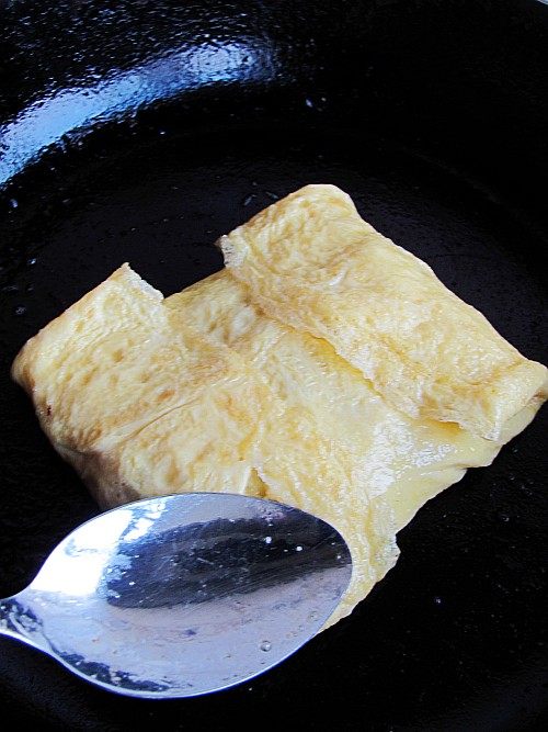 韩式蛋包饭步骤12