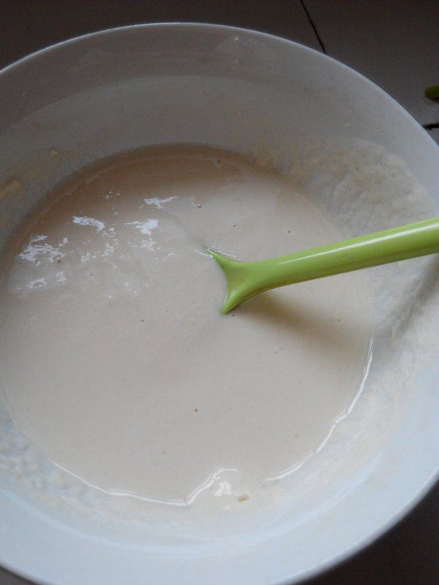 咖喱蒜苔煎饼步骤1