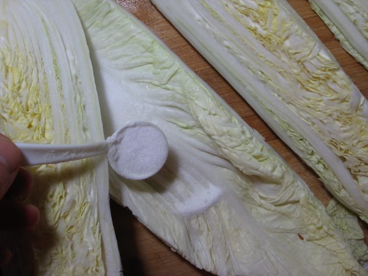 辣泡菜步骤2
