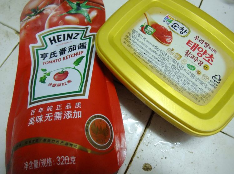 辣炒泡菜年糕步骤2