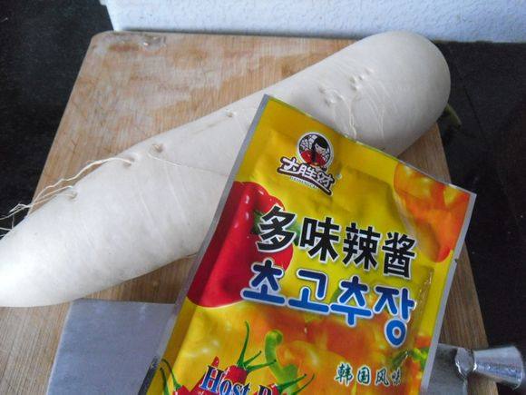泡菜白萝卜步骤1