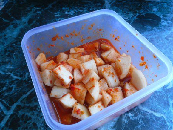 泡菜白萝卜步骤8
