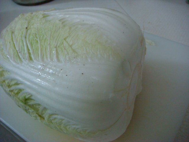 红翻天辣泡白菜步骤1