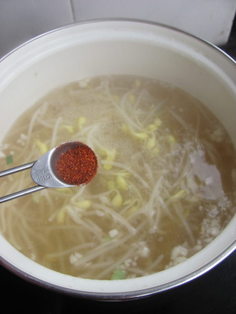韩式豆芽汤步骤11