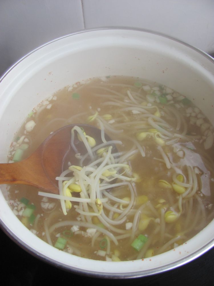 韩式豆芽汤步骤13