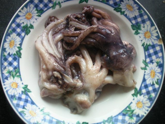 韩式辣烤鱿鱼步骤1