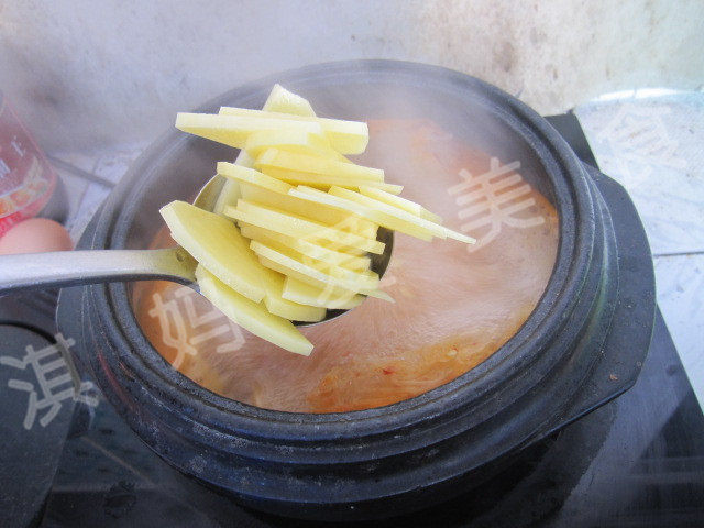 酸辣泡菜汤步骤5