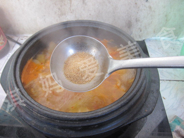 酸辣泡菜汤步骤8