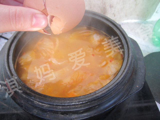 酸辣泡菜汤步骤7