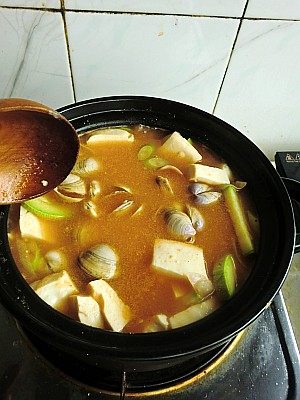 韩式蛤蜊大酱汤步骤14