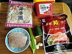 韩式冷拌面步骤1