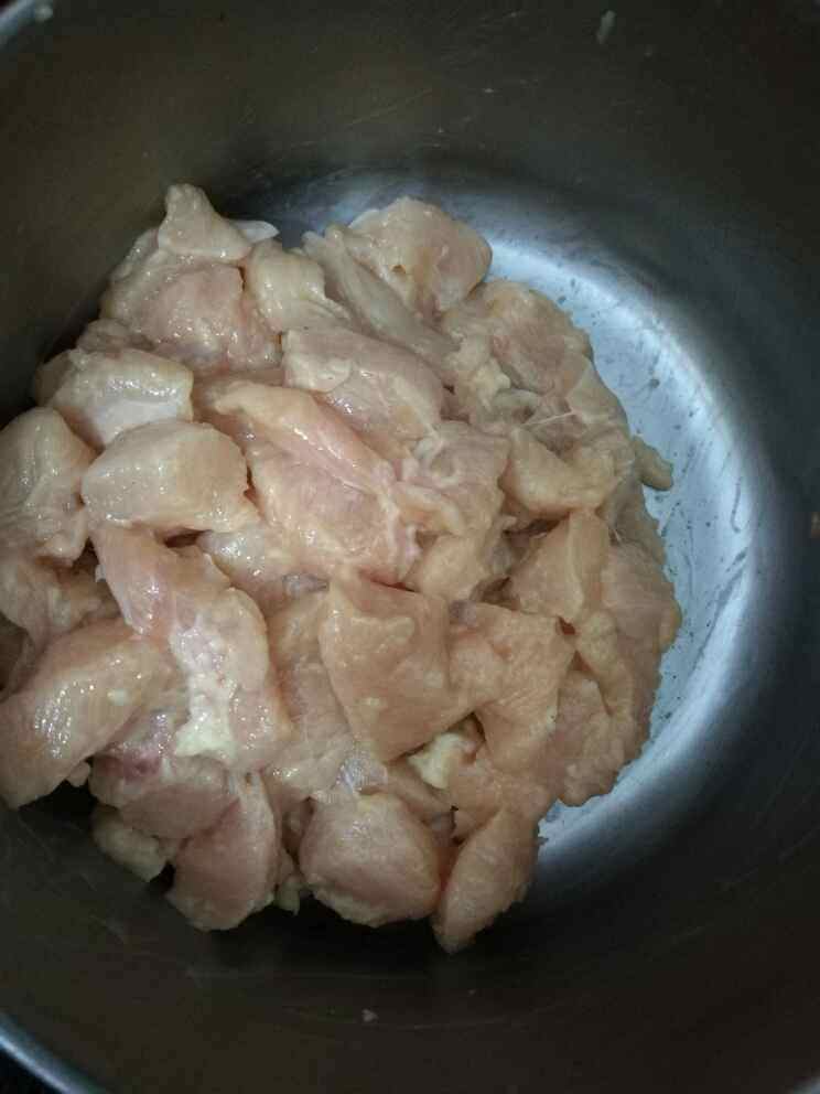 泰式黄咖喱鸡肉饭步骤2