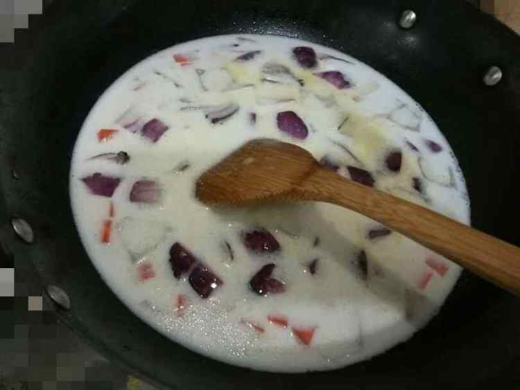 泰式黄咖喱鸡肉饭步骤6