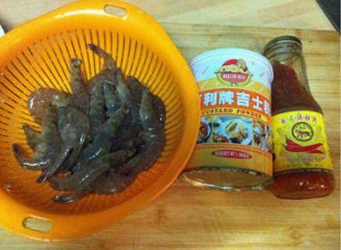 泰式甜辣虾步骤1