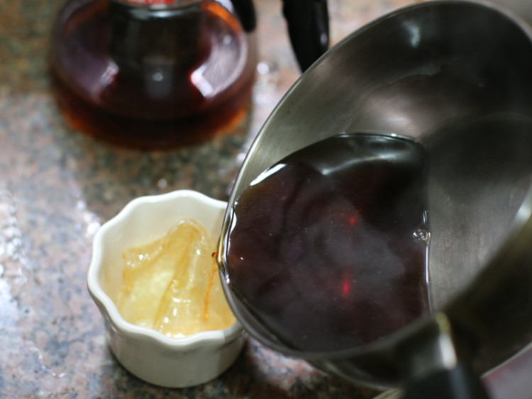 通心粉红茶布丁#百味步骤6