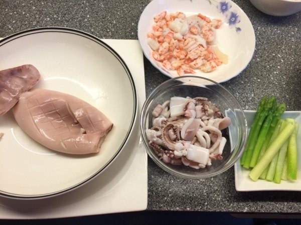 意式海鲜饭步骤2
