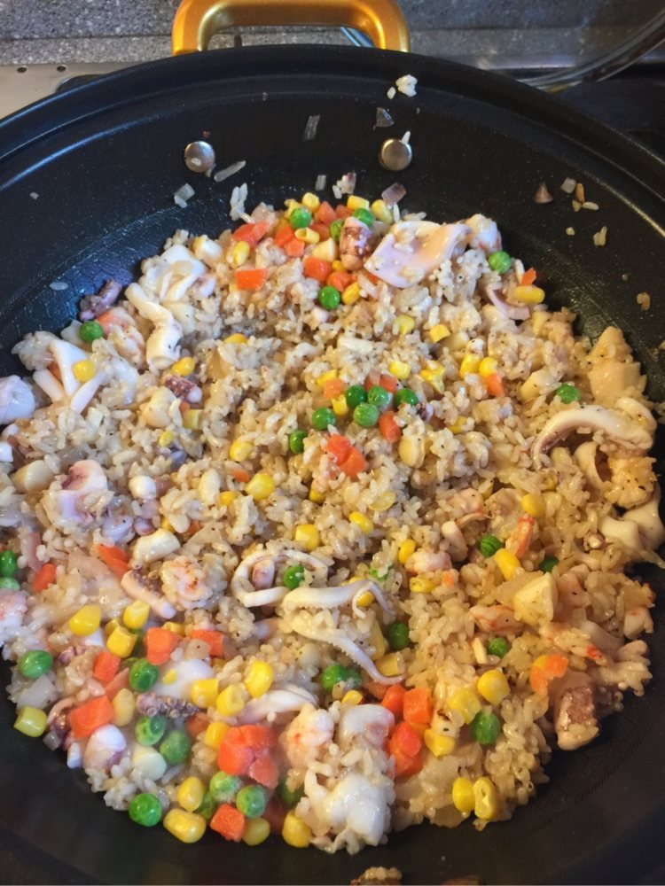 意式海鲜饭步骤9