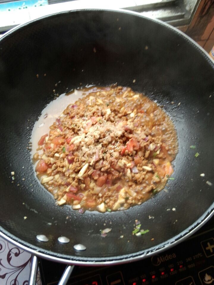 香菇肉酱意大利面步骤13
