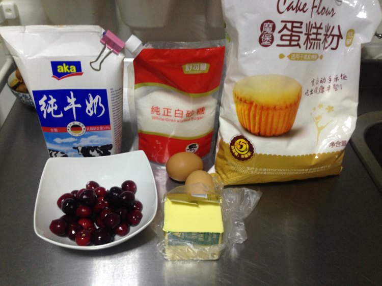 Cherry Clafoutis克拉步骤1