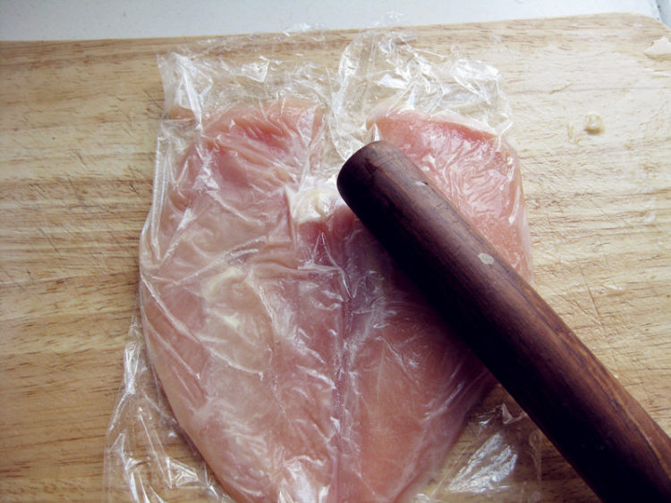 绿咖喱鸡肉卷步骤10