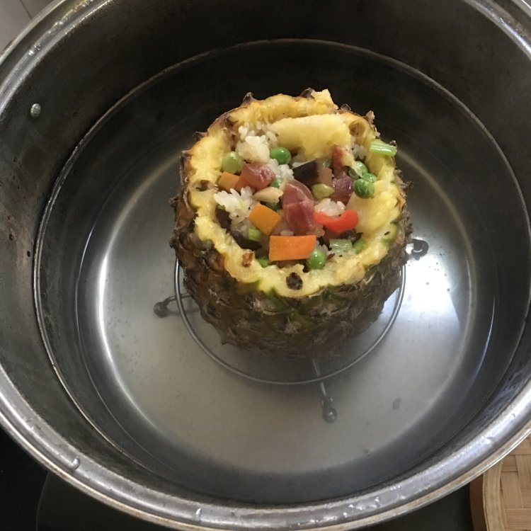 香肠菠萝八宝饭步骤14
