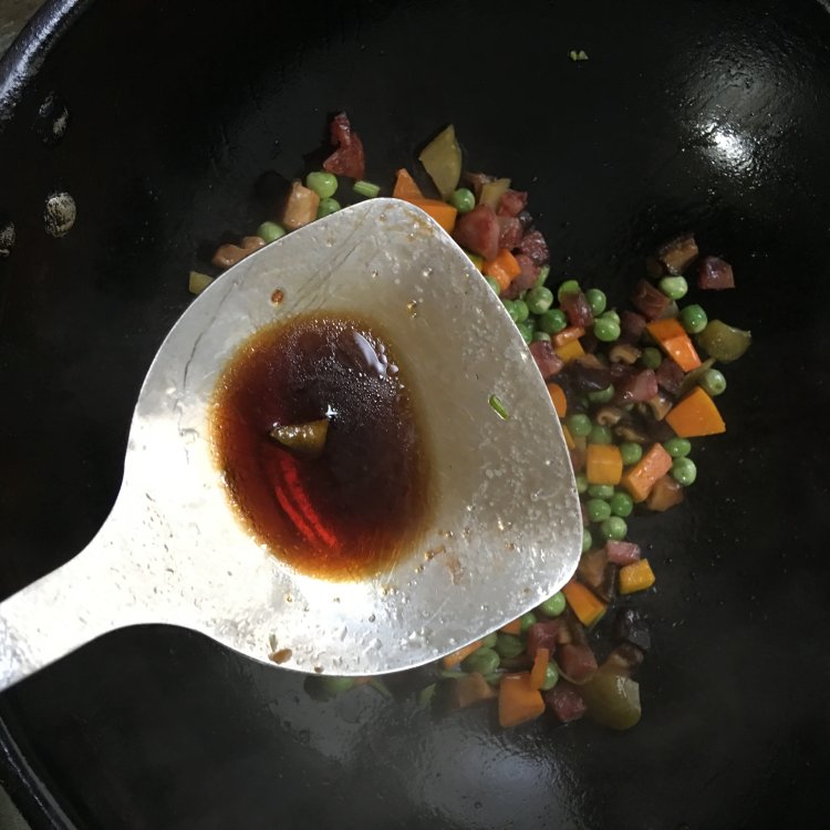 香肠菠萝八宝饭步骤8
