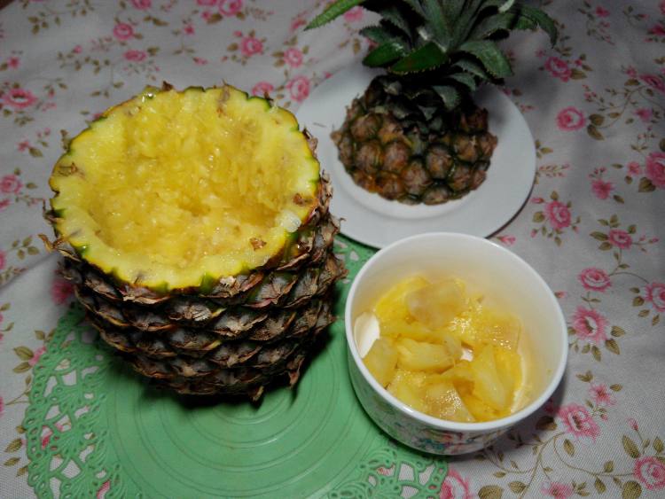 菠萝八宝饭步骤4