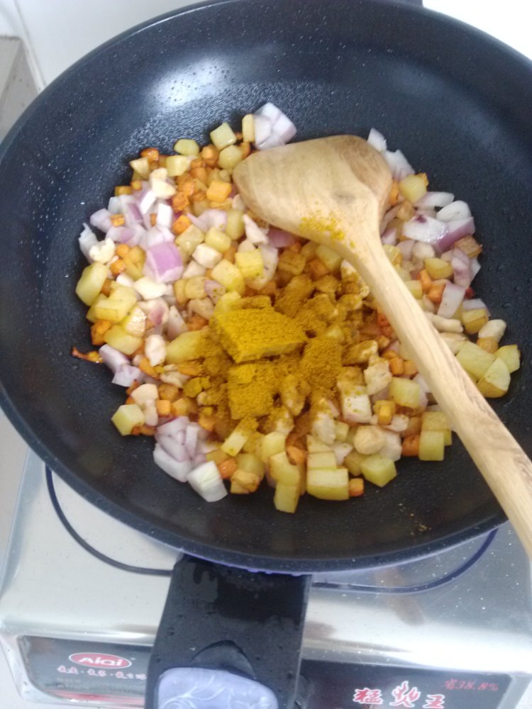 印度咖喱薄饼鸡肉卷步骤10