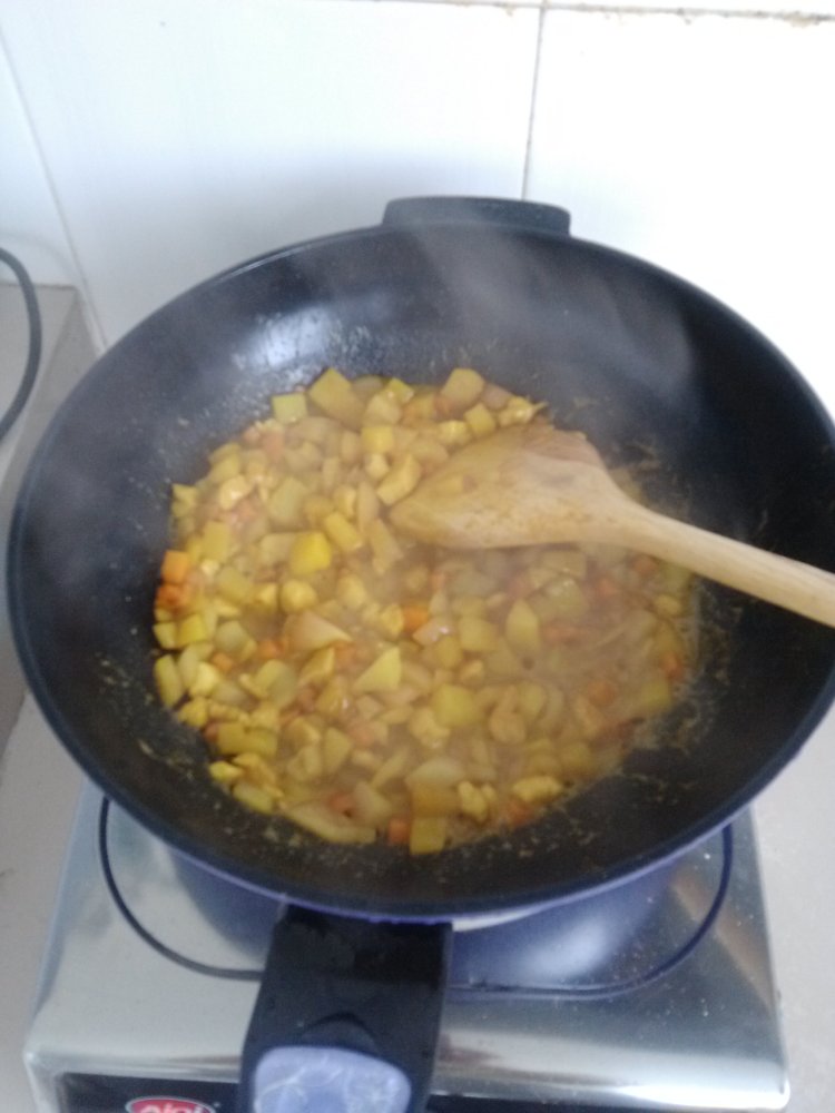 印度咖喱薄饼鸡肉卷步骤11