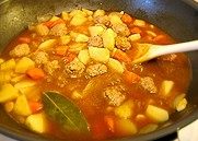 咖喱肉丸汤步骤5