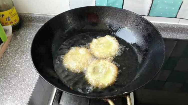 黄米面红豆沙炸糕步骤8