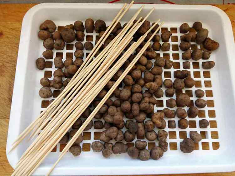 山药豆冰糖葫芦步骤2