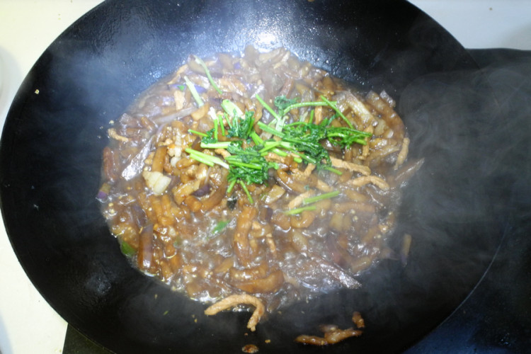 茄子汆儿面步骤10