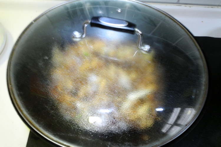 茄子汆儿面步骤9