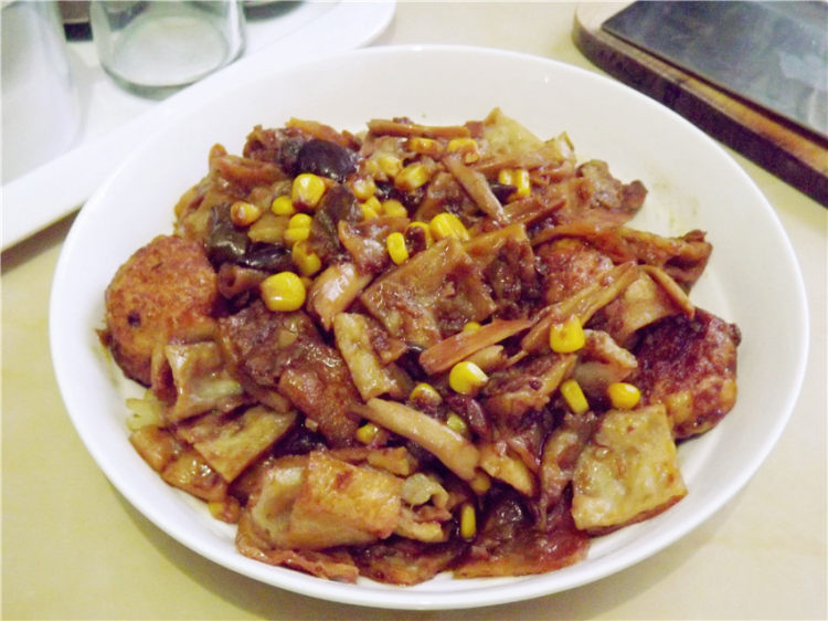 卤煮肉饼步骤11