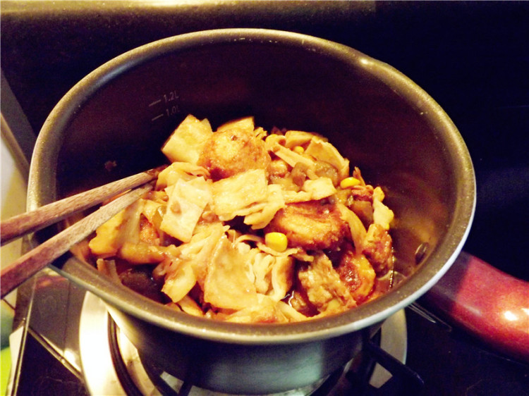 卤煮肉饼步骤10