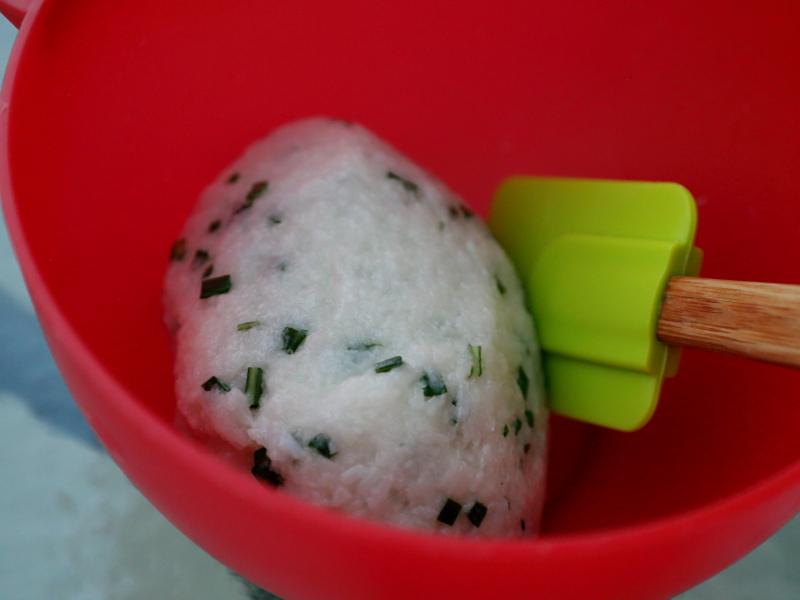 粢饭糕，附咸豆浆制作步骤4