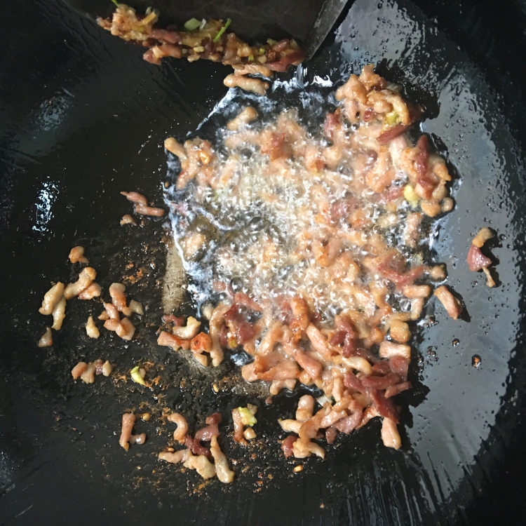 肉末葱油面步骤13