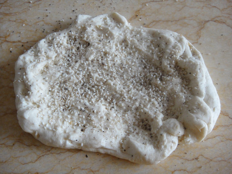 【手工美食】咸煎饼步骤5