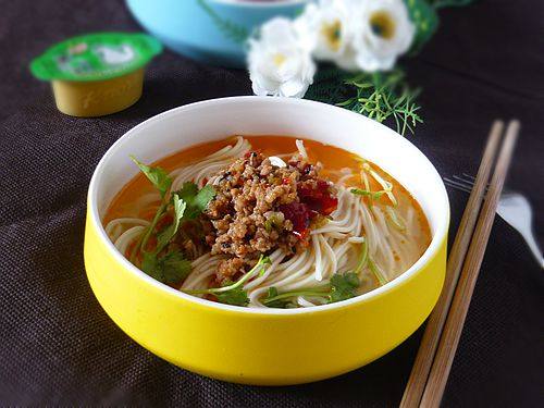 辣肉面步骤10