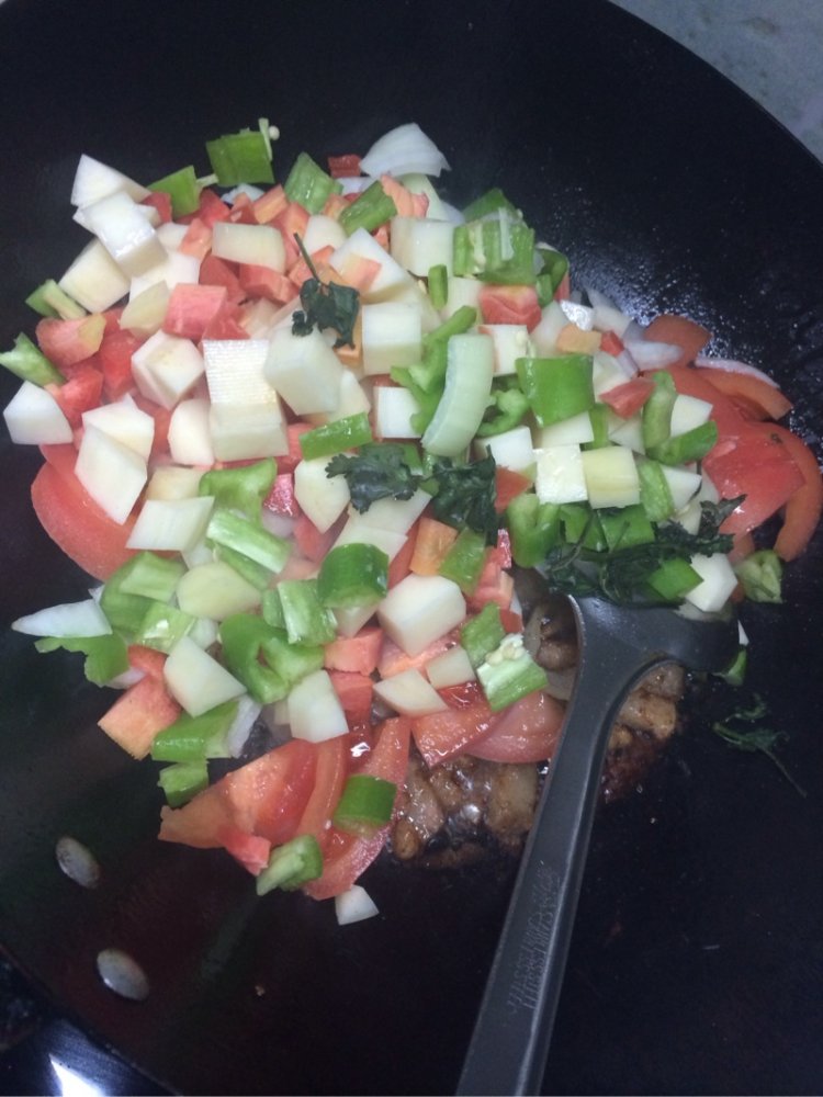 盖浇麻食步骤6