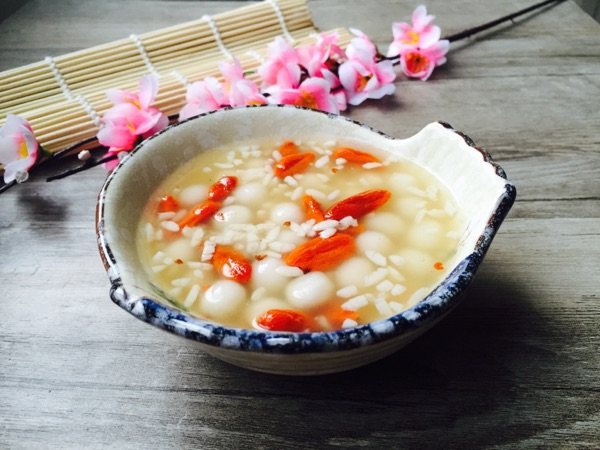 桂花酒酿圆子步骤11