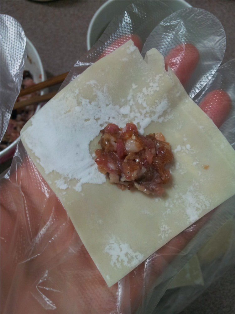 香菇木耳抄手步骤5